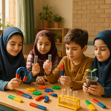 چگونه بازی‌های آموزشی می‌توانند مفاهیم علمی را به کودکان آموزش دهند؟