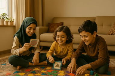 ایده‌های خلاقانه برای ساخت بازی‌های دیداری در خانه